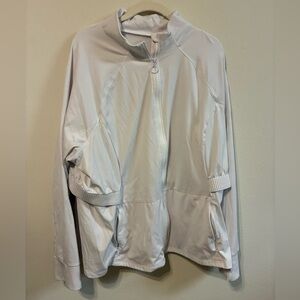 Women's White Flabetics Jacket